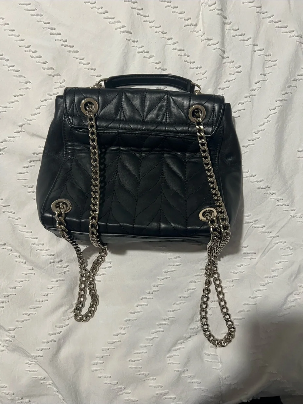 kate spade structured quilted